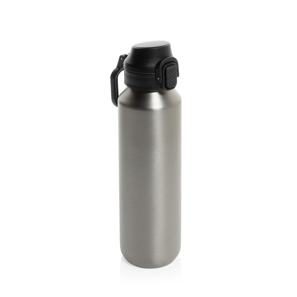 Via RCS Re-Steel Sportflasche mit Verschluss, 600ml