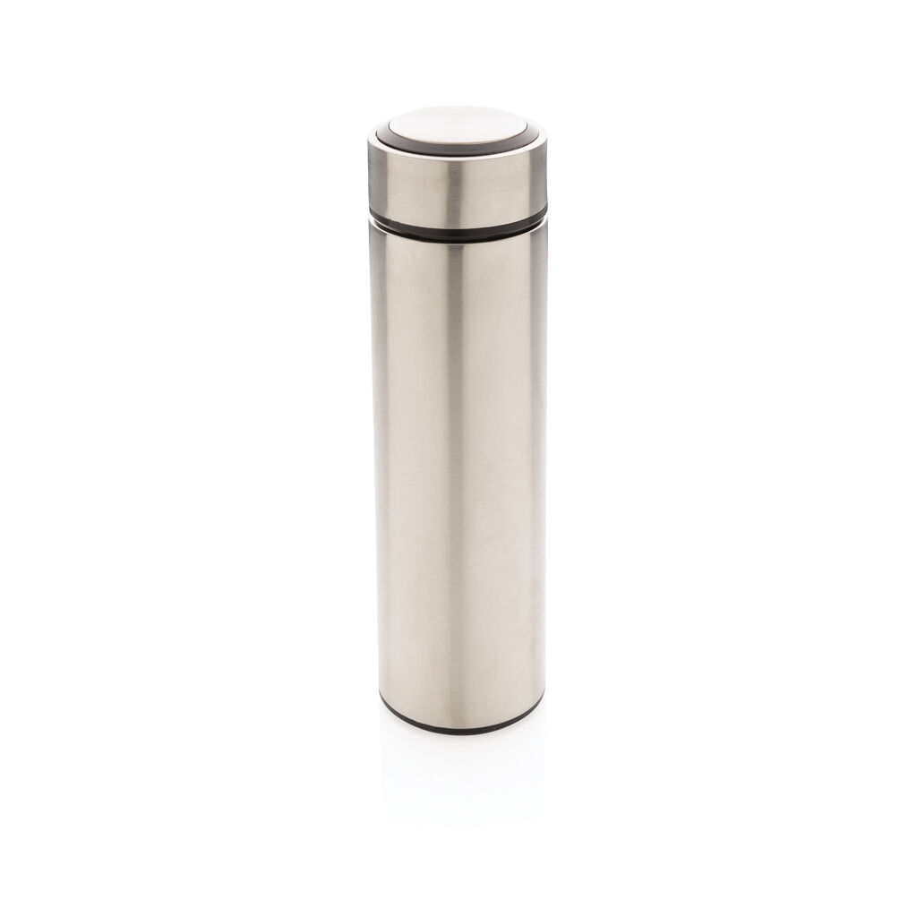 Vakuum Stainless Steel Flasche mit gebürstetem Metalldeckel