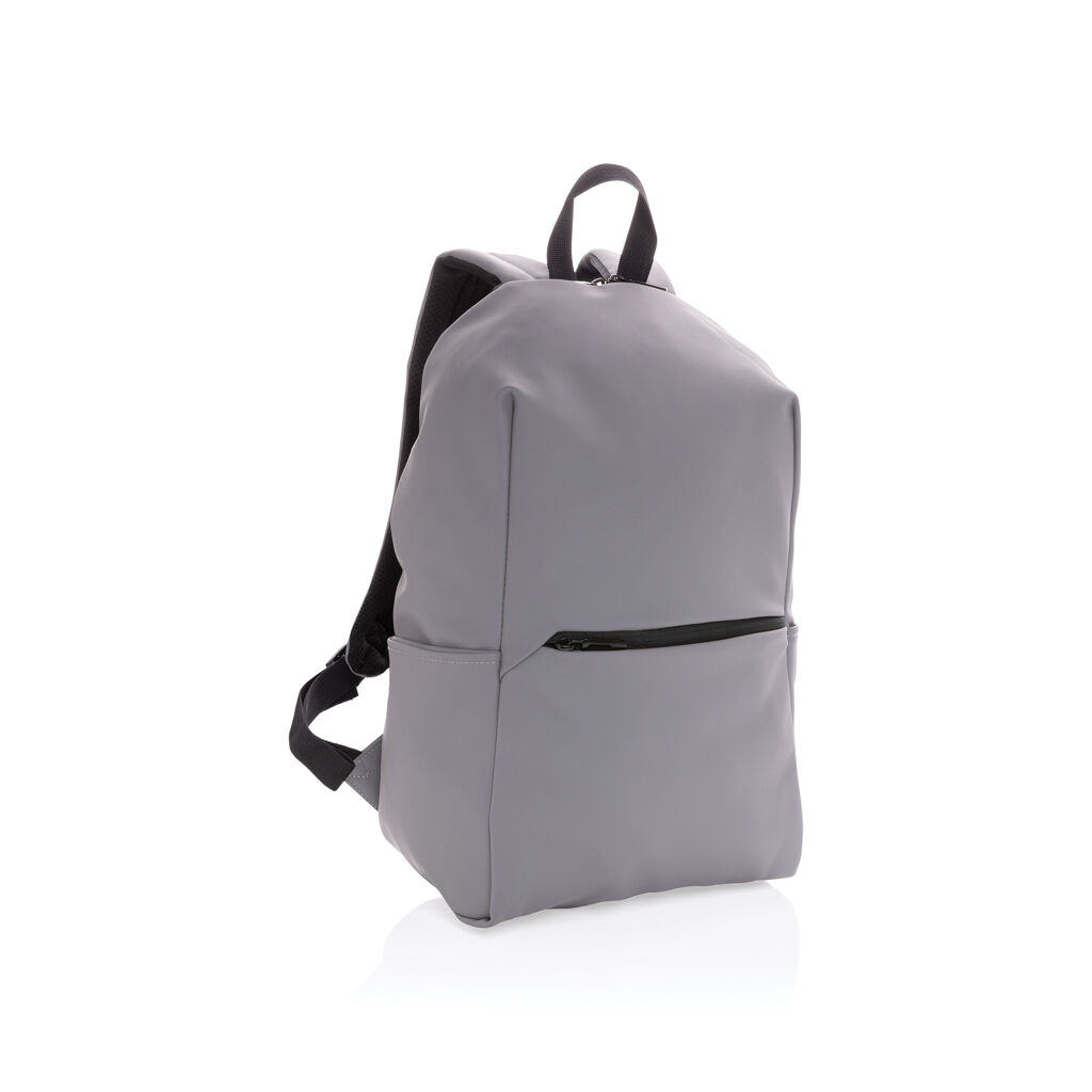 Schicker PU 15.6" Laptop-Rucksack