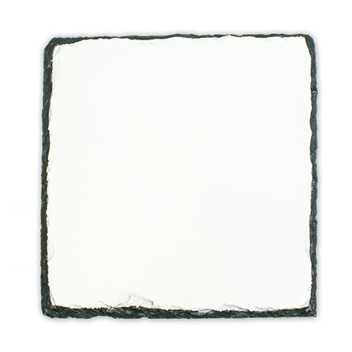 Schiefertafel in Quadratform weiß-matt - div. Abmessungen