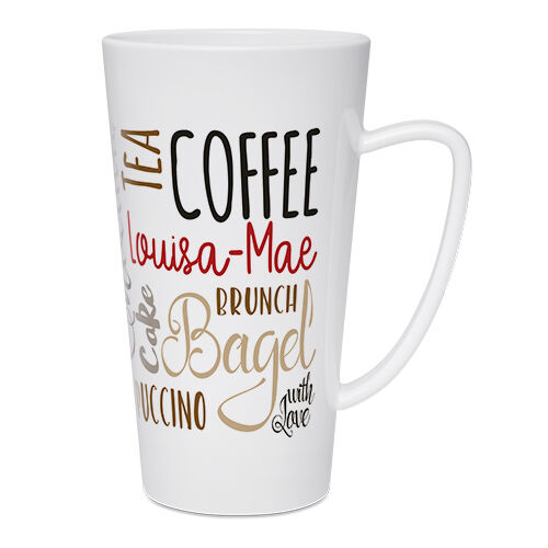 Konische LATTE Macchiato Tasse 17oz