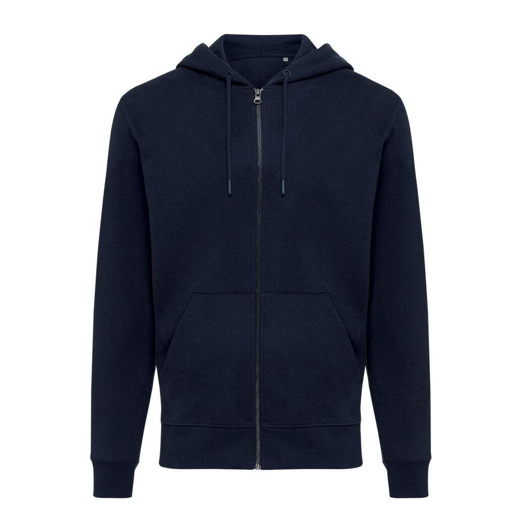 Iqoniq Abisko Zip-Kapuzenpullover aus recycelter Baumwolle